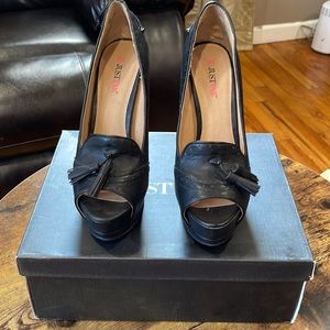JUSTFA, Size EURO 40, US 9, Black